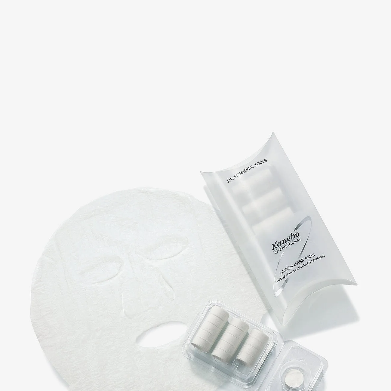 Sensai Lotion Mask Pads kasvonaamion valmistukseen käytettävä liina 15 kpl