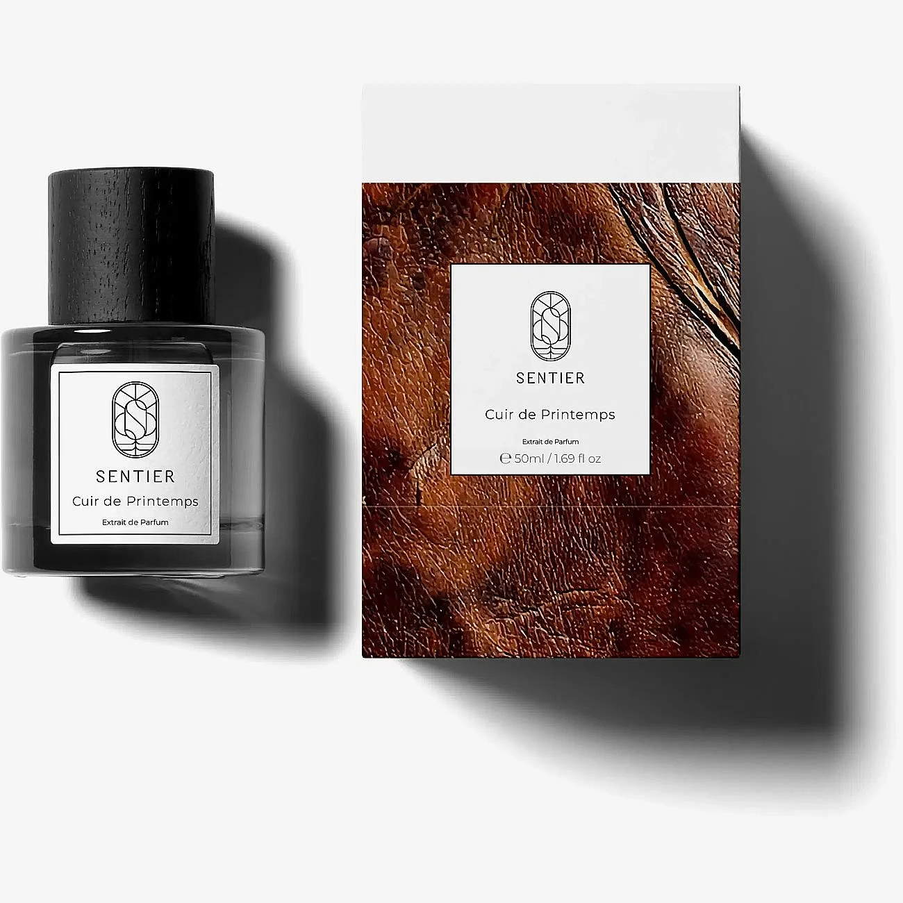 Sentier 10Ml Cuir De Printemps + Carton - Nude - 10 ML