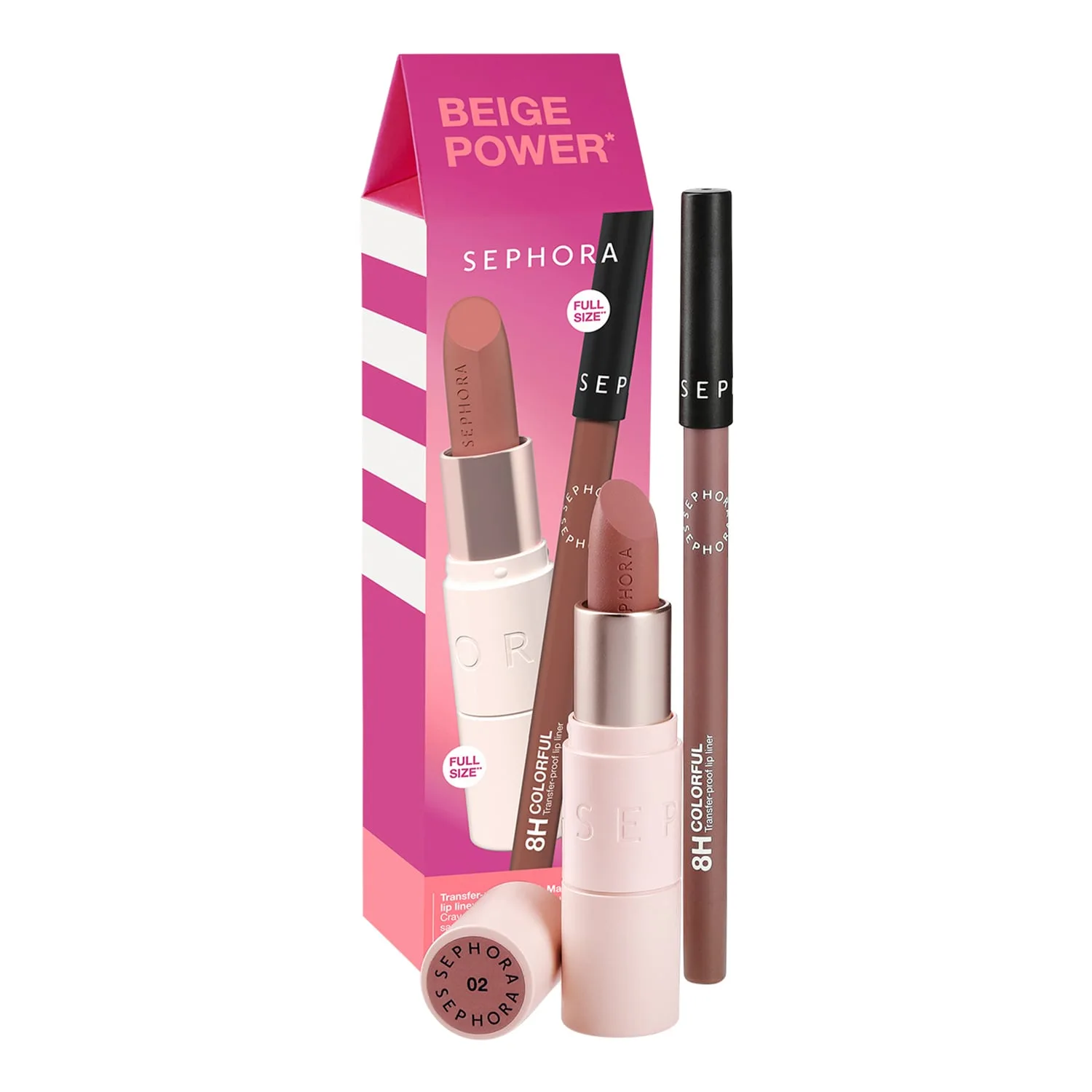 BEIGE POWER* - Läppset - Beige