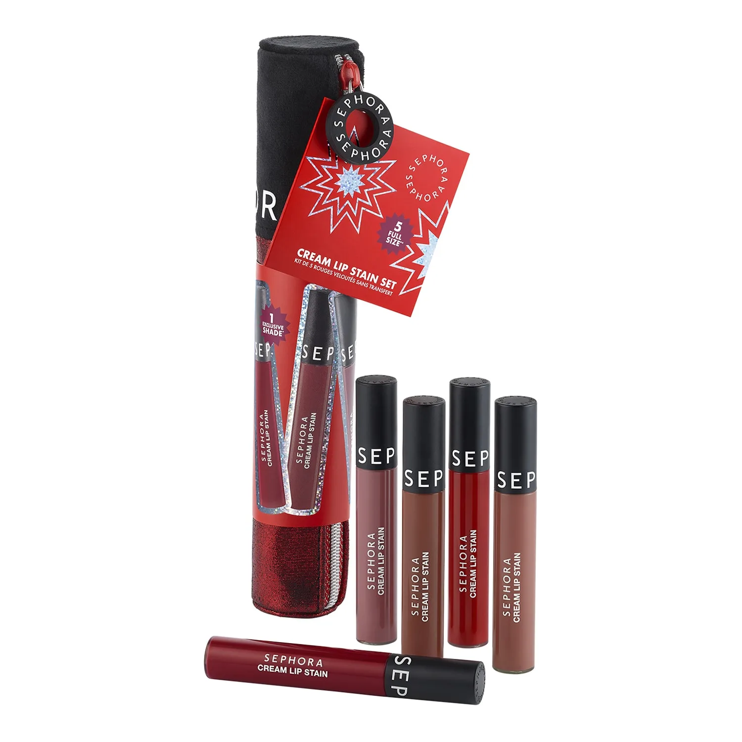 Sephora Collection - Cream Lip Stain Set - Makeup Sæt - Cream Lip Stain Set-26 Xms - For Women