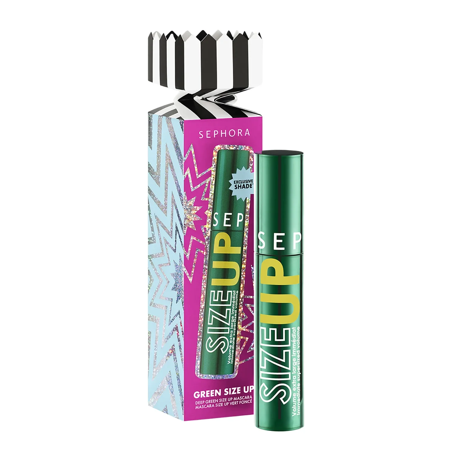 Sephora Collection - Green Size Up Mascara - Mascara For Volumen - Green Size Up-26 Xms - For Women