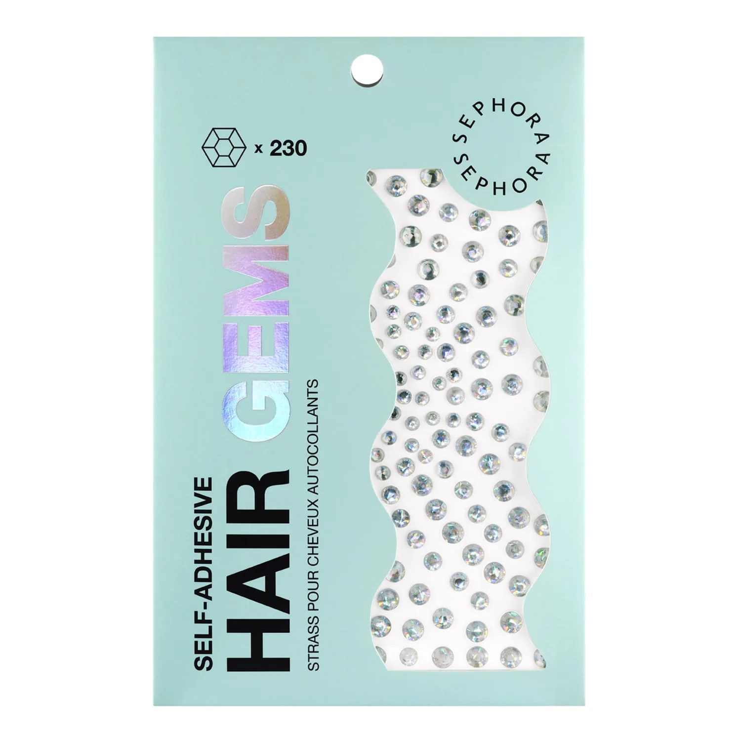 Sephora Collection - Rhinsten Til Håret - Selvklæbende Rhinsten Til Håret - Hair Gems-25 Strass - For Women