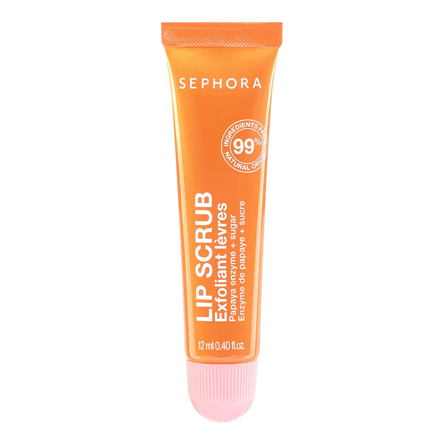 Lip Scrub - 2-i-1 läppskrubb med papaya-enzym + socker