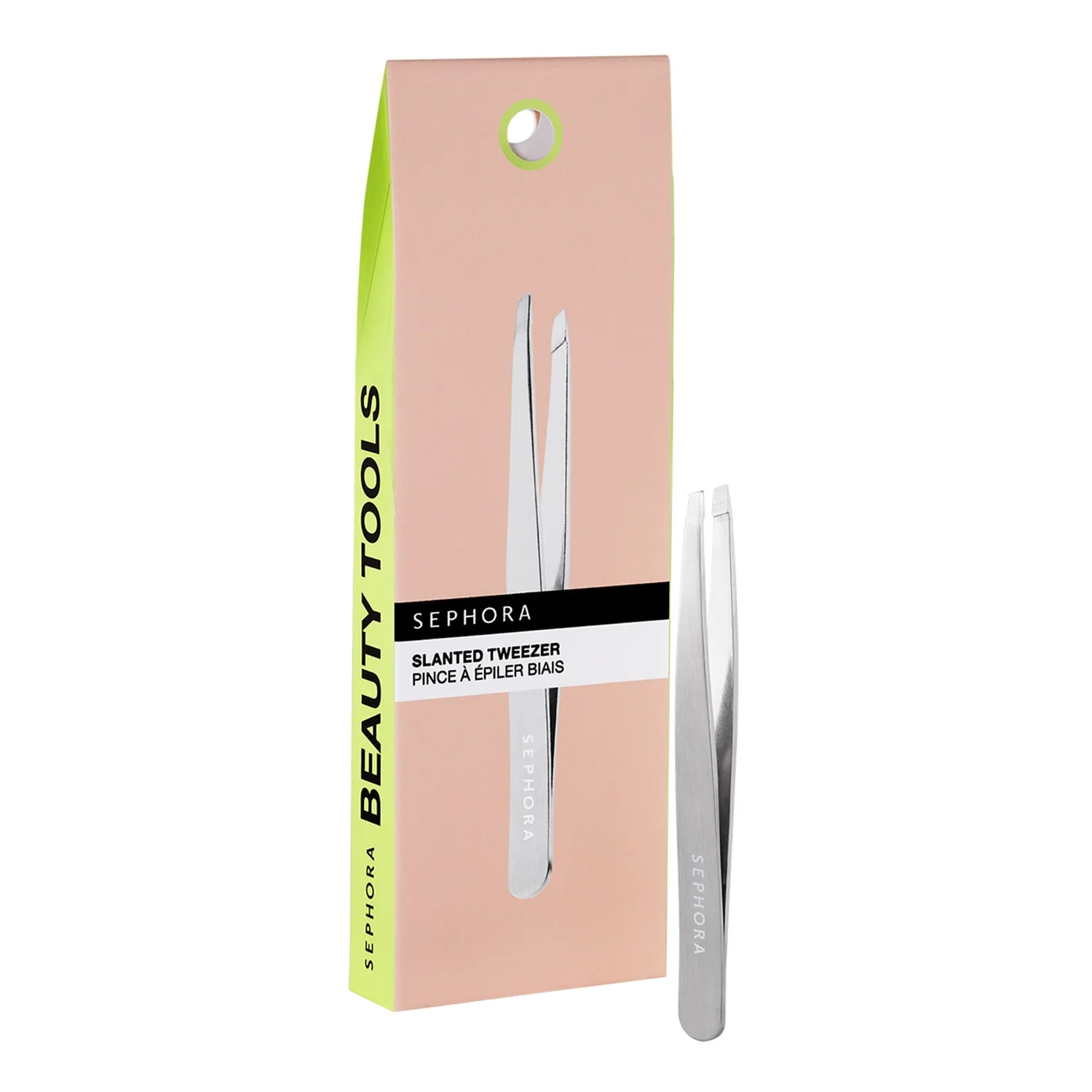 Sephora Collection - Skrå Epileringspincet - Præcis Epilering - Slanted Tweezer Black-24 - For Women