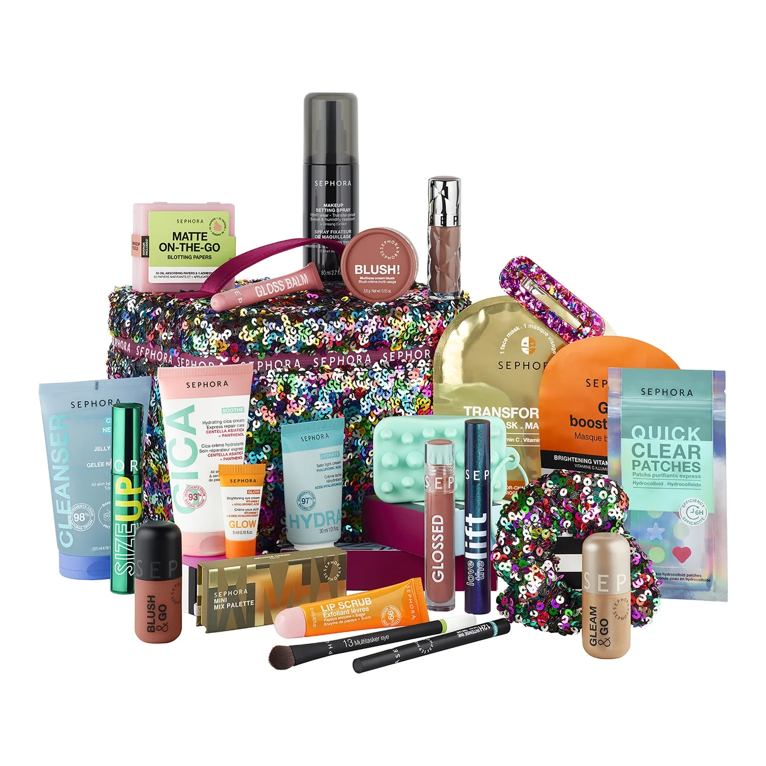 Sephora Collection - Premium Julekalender - 24 Overraskelser I En Makeup-pung - Premium Advent Calendar-26 Xms - For Women