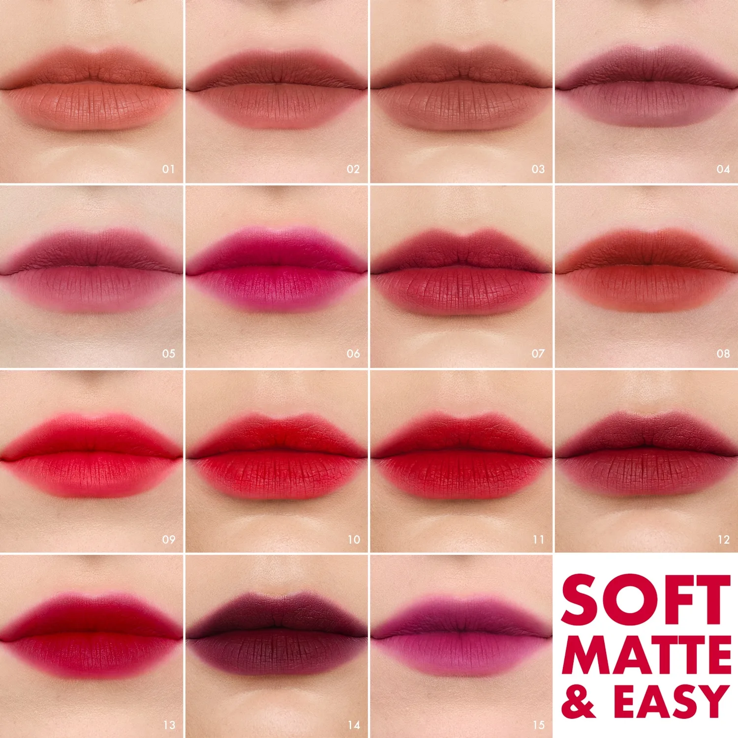 Soft Matte & Easy - Smooth Matte Lip Color