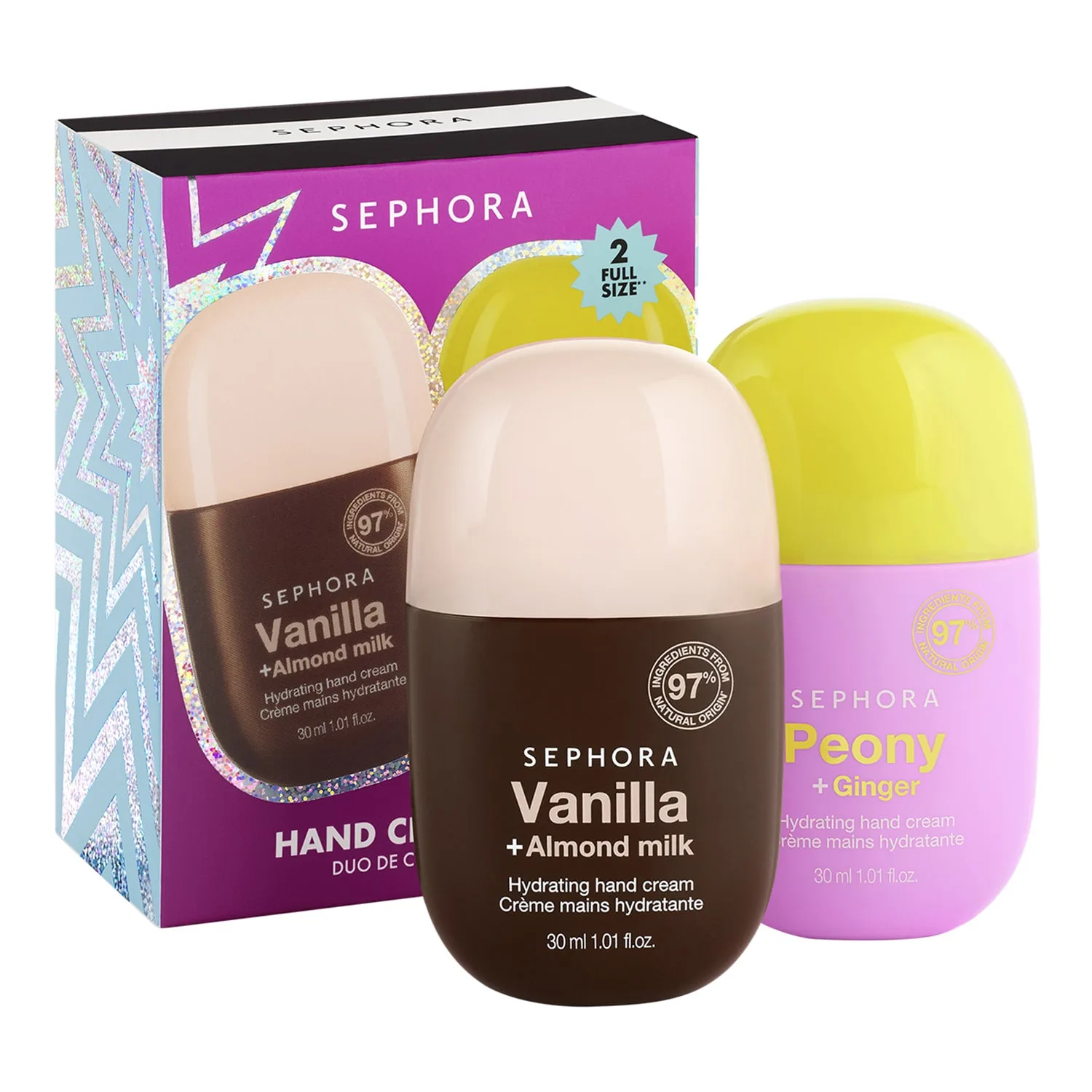 Sephora Collection - Vanilla & Peony Hand Cream Duo - Håndcreme - Hand Cream Trio Xmas26 - For Women