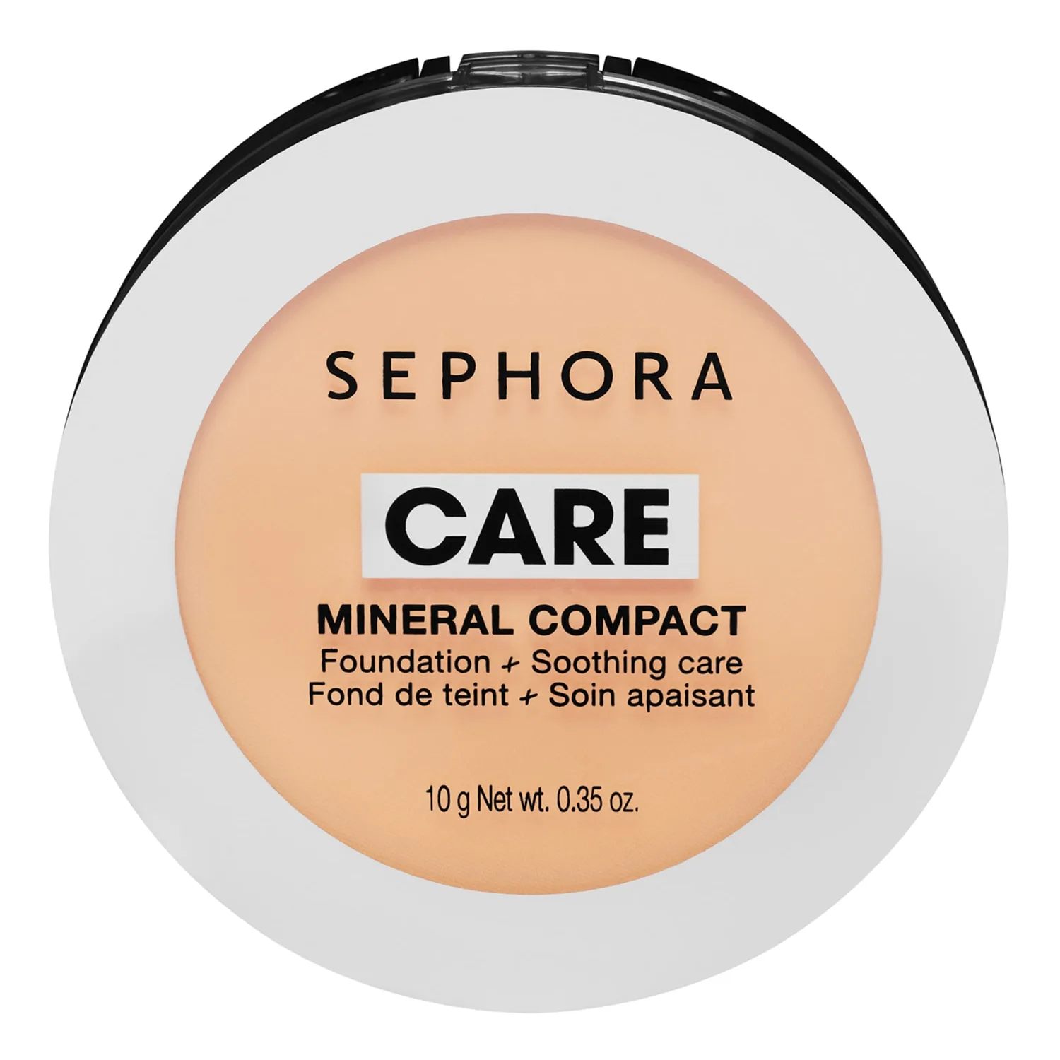 Vårdande mineralpuder (Care Minéral Compact) - Foundation + Lugnande vård