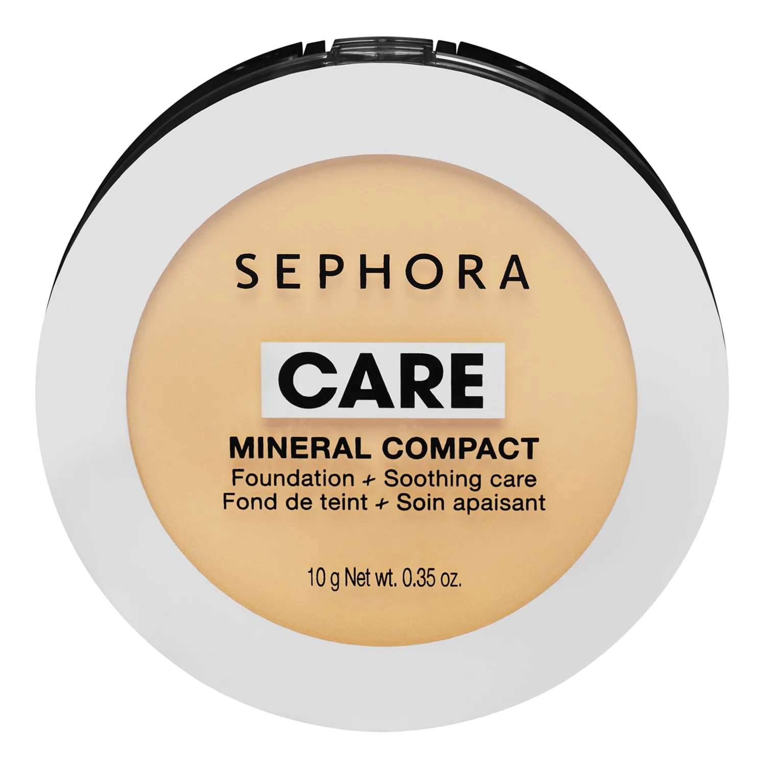 Vårdande mineralpuder (Care Minéral Compact) - Foundation + Lugnande vård