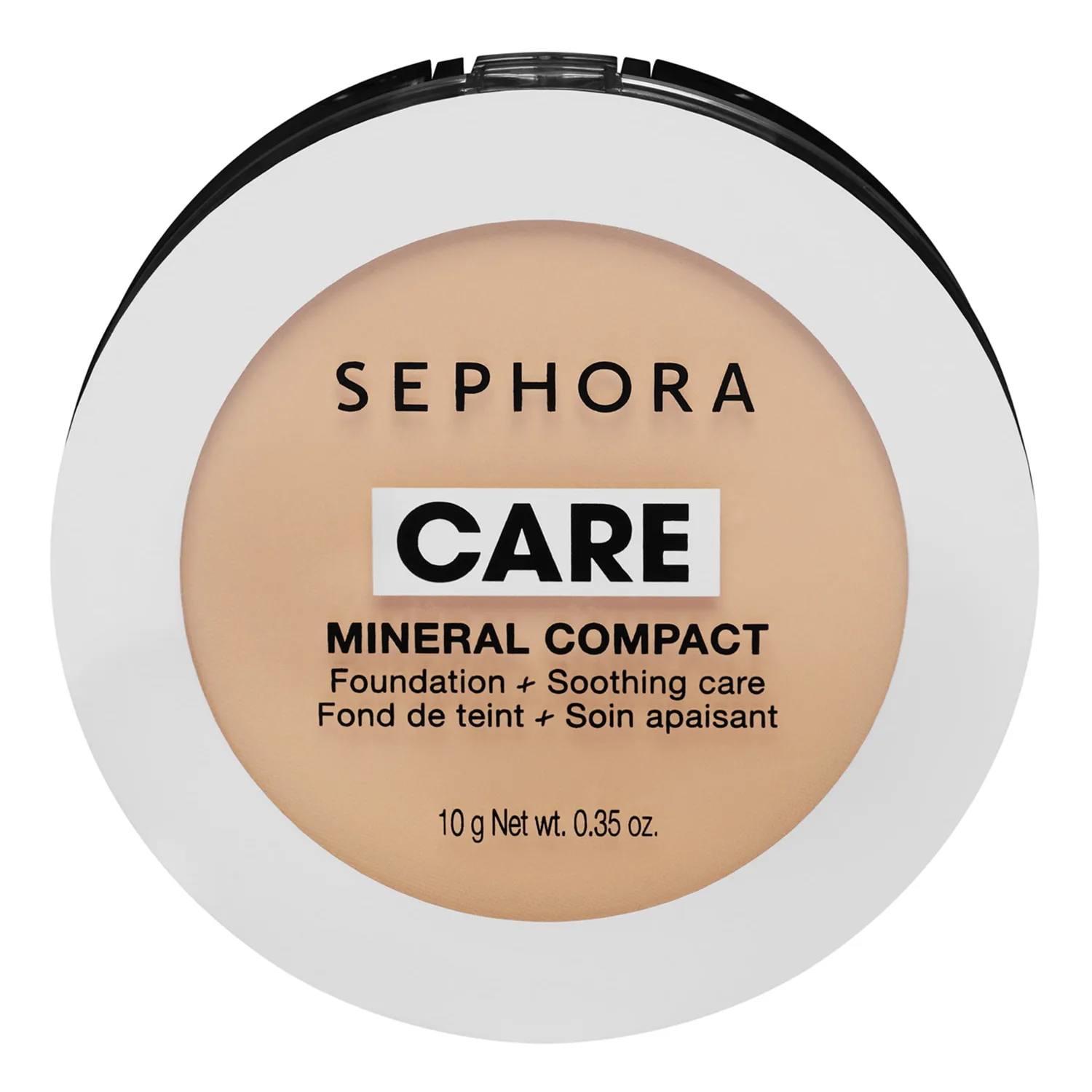 Vårdande mineralpuder (Care Minéral Compact) - Foundation + Lugnande vård