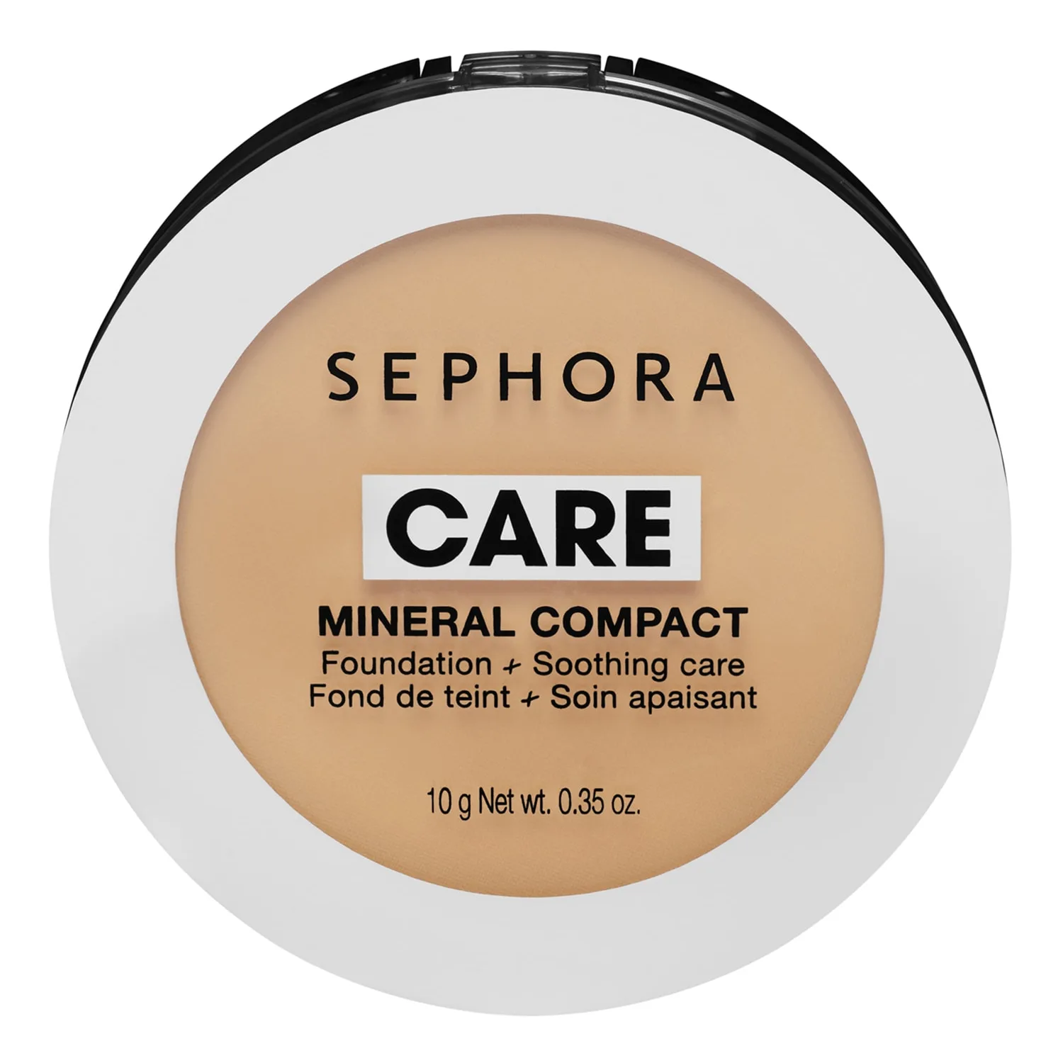 Vårdande mineralpuder (Care Minéral Compact) - Foundation + Lugnande vård