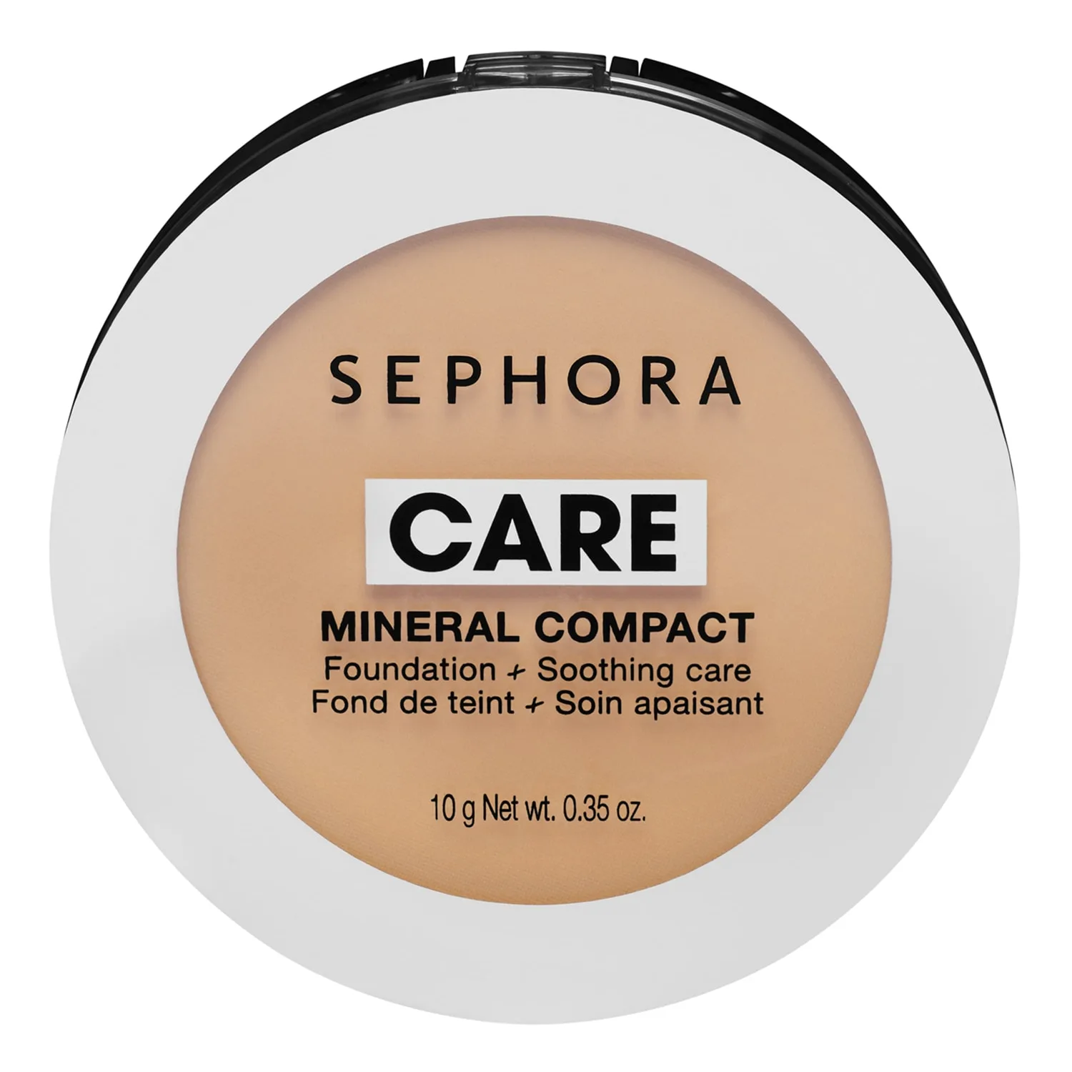 Vårdande mineralpuder (Care Minéral Compact) - Foundation + Lugnande vård