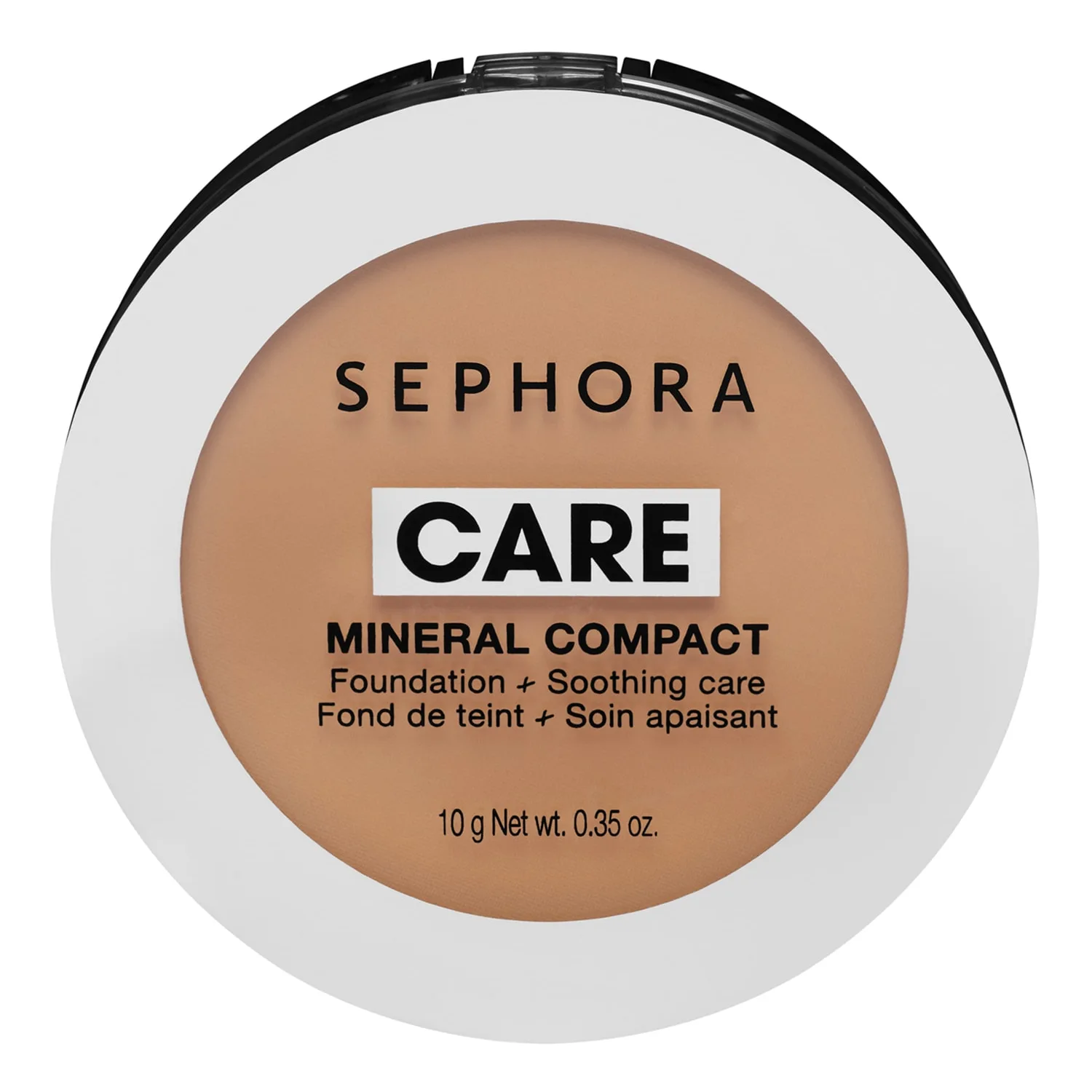 Vårdande mineralpuder (Care Minéral Compact) - Foundation + Lugnande vård