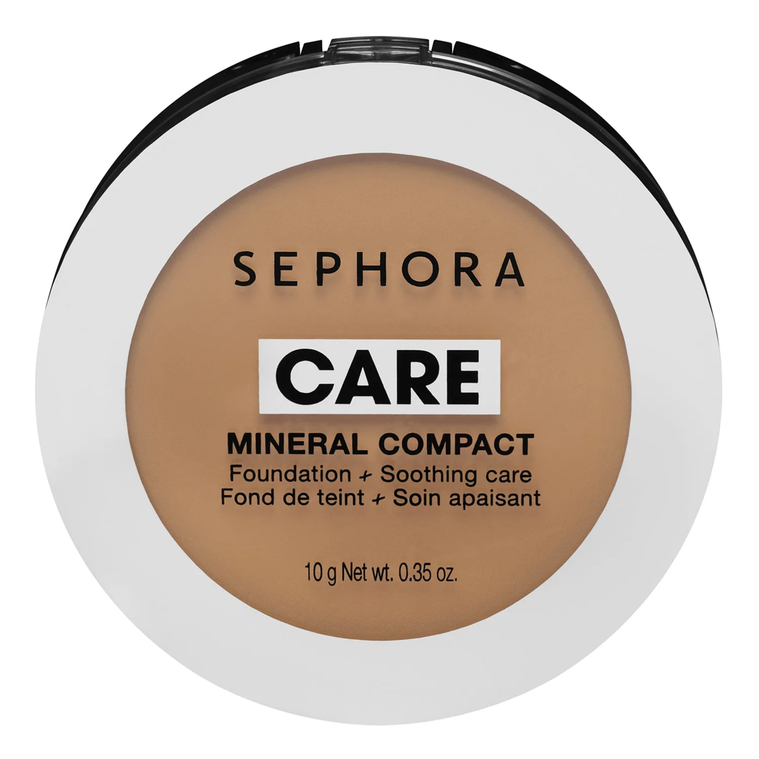 Vårdande mineralpuder (Care Minéral Compact) - Foundation + Lugnande vård