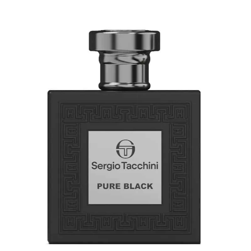 Sergio Tacchini Pure Black Eau de Toilette för män 100 ml