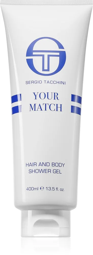 Sergio Tacchini Your Match suihkugeeli 400 ml