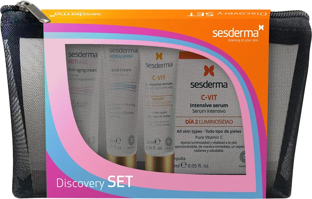 Sesderma Discovery Set joululahjasetti täydelliseen ihoon