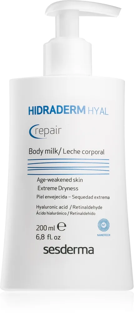 Sesderma Hidraderm Hyal Intensivt fuktgivande kroppslotion för extremt torr hud 200 ml