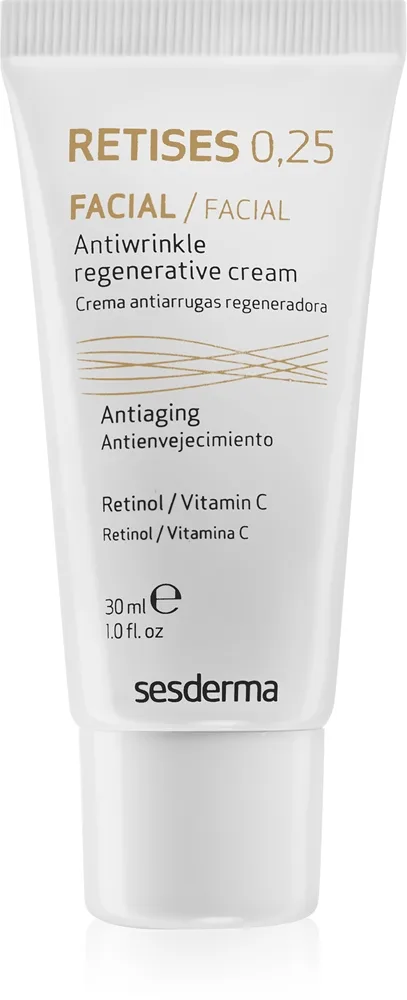 Sesderma Retises Regenererande fuktkräm med retinol och vitamin C 0,25% 30 ml