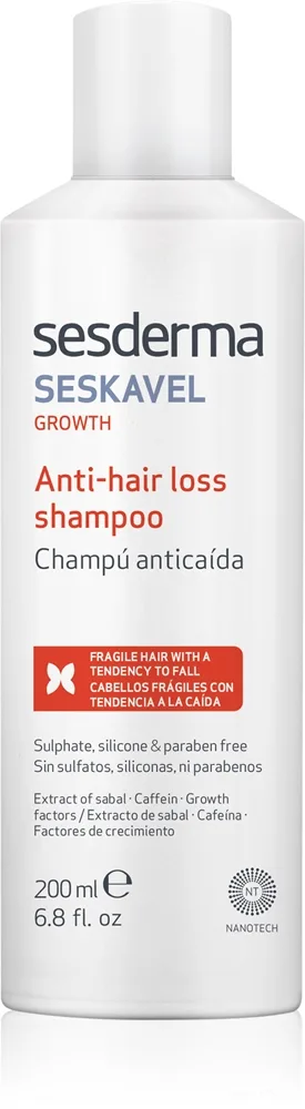 Sesderma Seskavel Growth Stimulerende shampoo til at behandle hårtab 200 ml