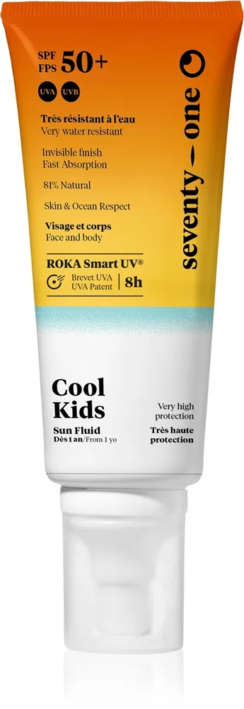 SeventyOne Cool Kids SPF50+ Solspray til børn til krop og ansigt SPF 50+ 100 ml