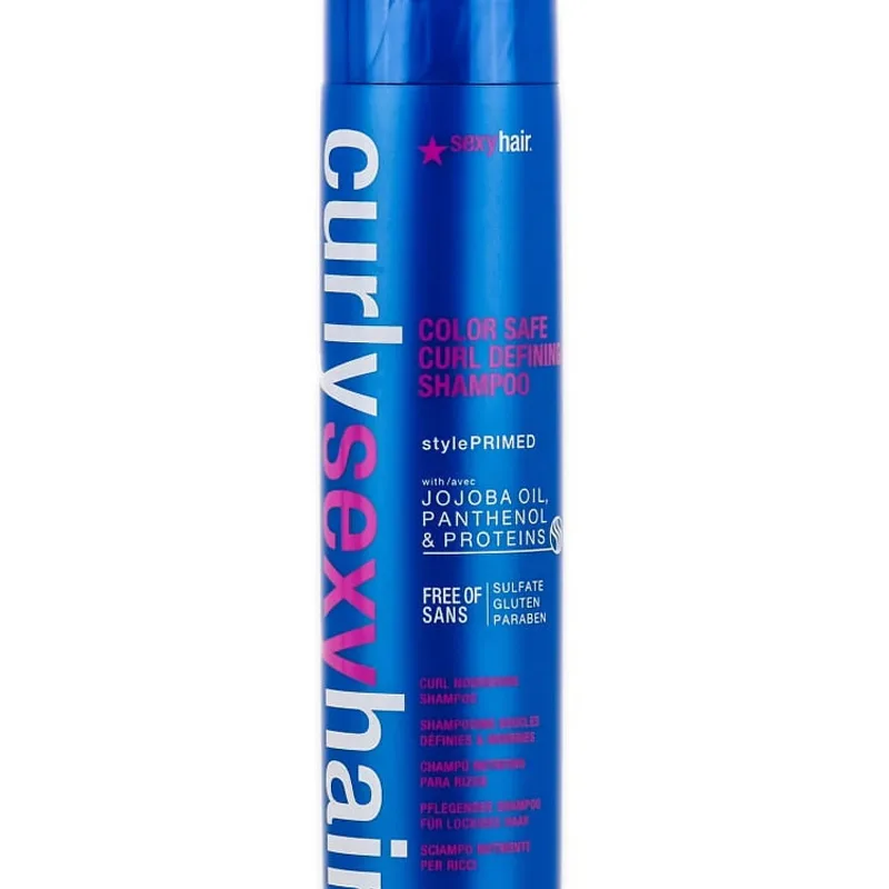 Curly Sexy Hair Color Safe Curl Defining Shampoo 300 ml