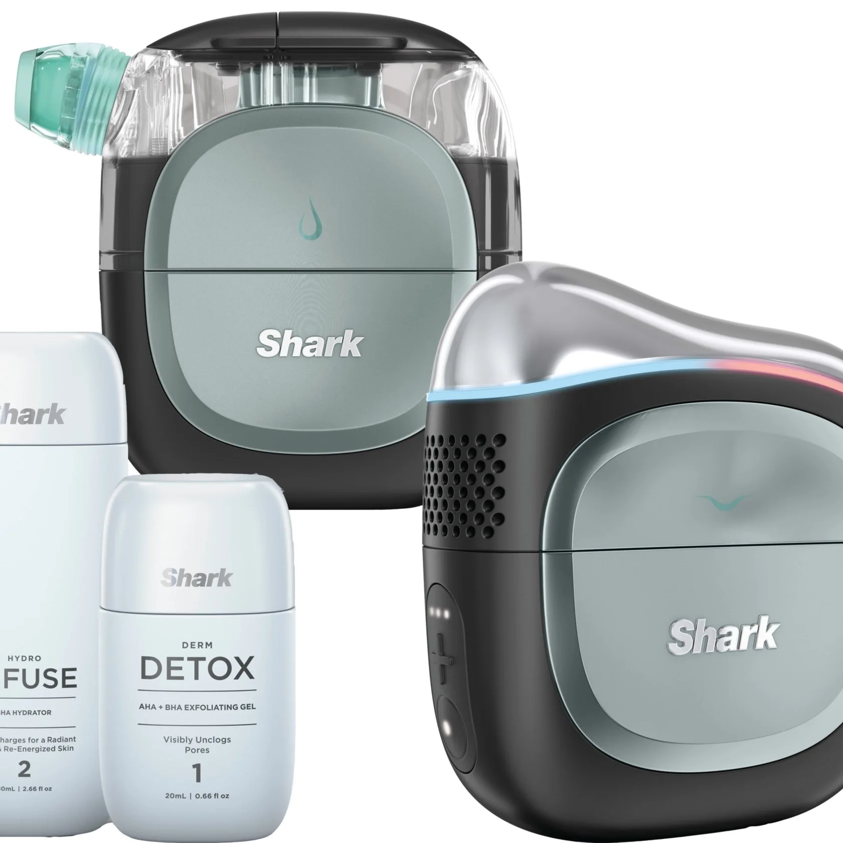Shark Beauty FacialProGlo + Depuffi Warm Black