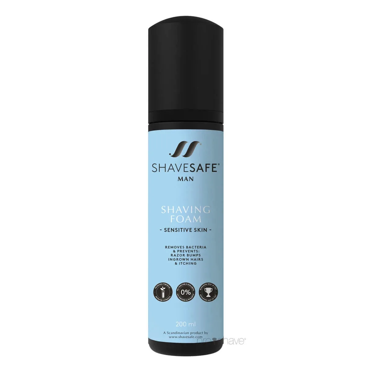 Shavesafe Man Shaving Foam Sensitiv Skin 200 ml