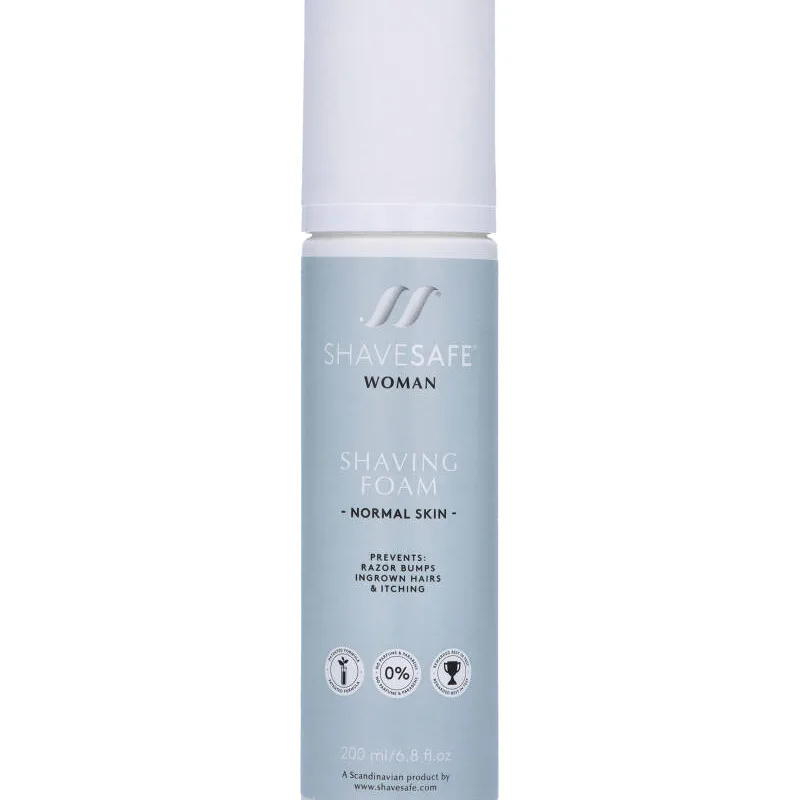 Shavesafe Woman Shaving Foam Normal Skin 200 ml