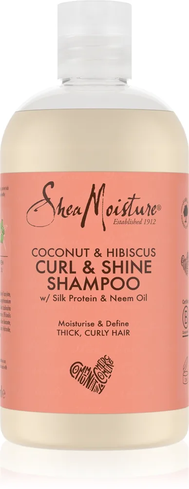 Shea Moisture Coconut & Hibiscus Curl and Shine Shampoo Shampoo