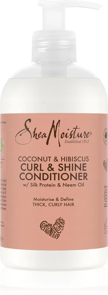 Shea Moisture Coconut & Hibiscus Hårbalsam til krøllet hår 384 ml
