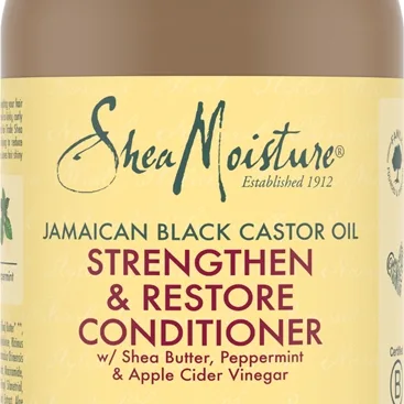 Shea Moisture Jamaican Black Castor Oil Strengthen & Restore Rekonstruerande och stärkande balsam För stressat hår och hårbotten 384 ml