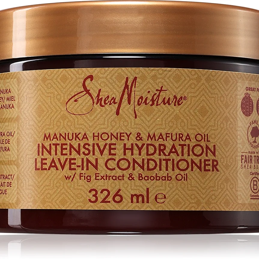 Shea Moisture Manuka Honey & Yogurt Leave-In Conditioner Leave-in balsam För skadat hår 326 ml