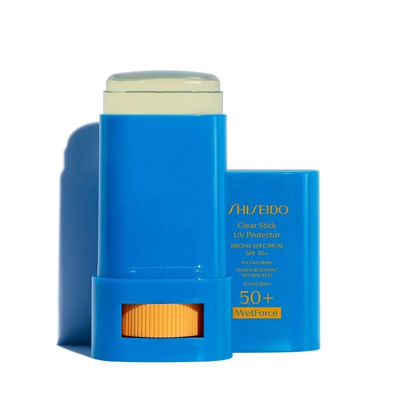 Shiseido Clear Stick UV Protector SPF 50+ WetForce
