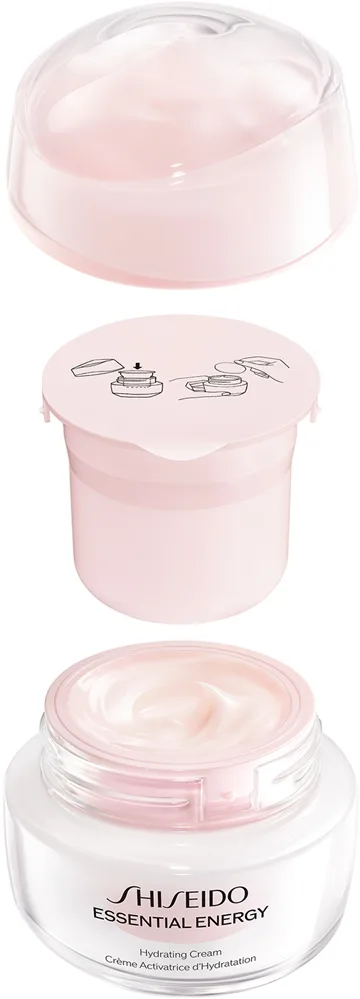 Shiseido Essential Energy Hydrating Cream Dybt fugtgivende creme Genopfyldning 50 ml