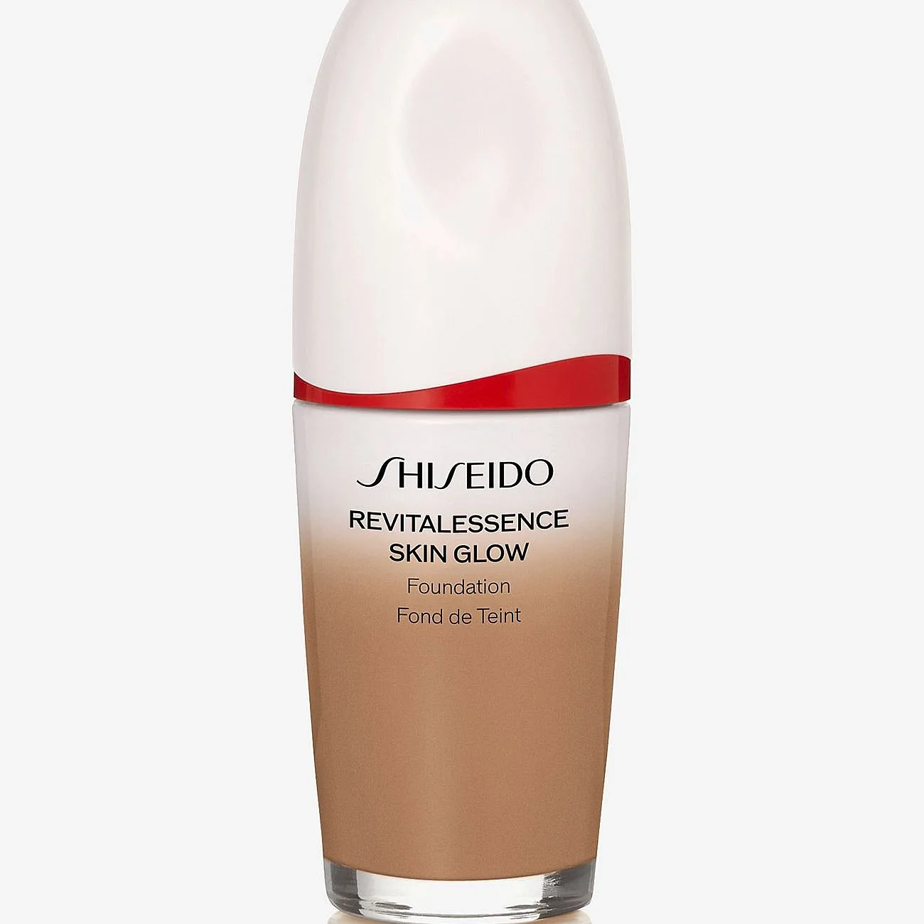 Shiseido Revitalessence Skin Glow Foundation kevyt kirkastava meikkivoide SPF 30 sävy Sunstone 30 ml