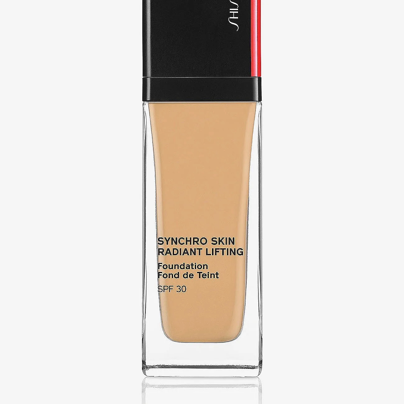 Shiseido Synchro Skin Radiant Lifting Foundation Advanced kirkastava ja kohottava meikkivoide SPF 30 sävy 340 Oak 30 ml