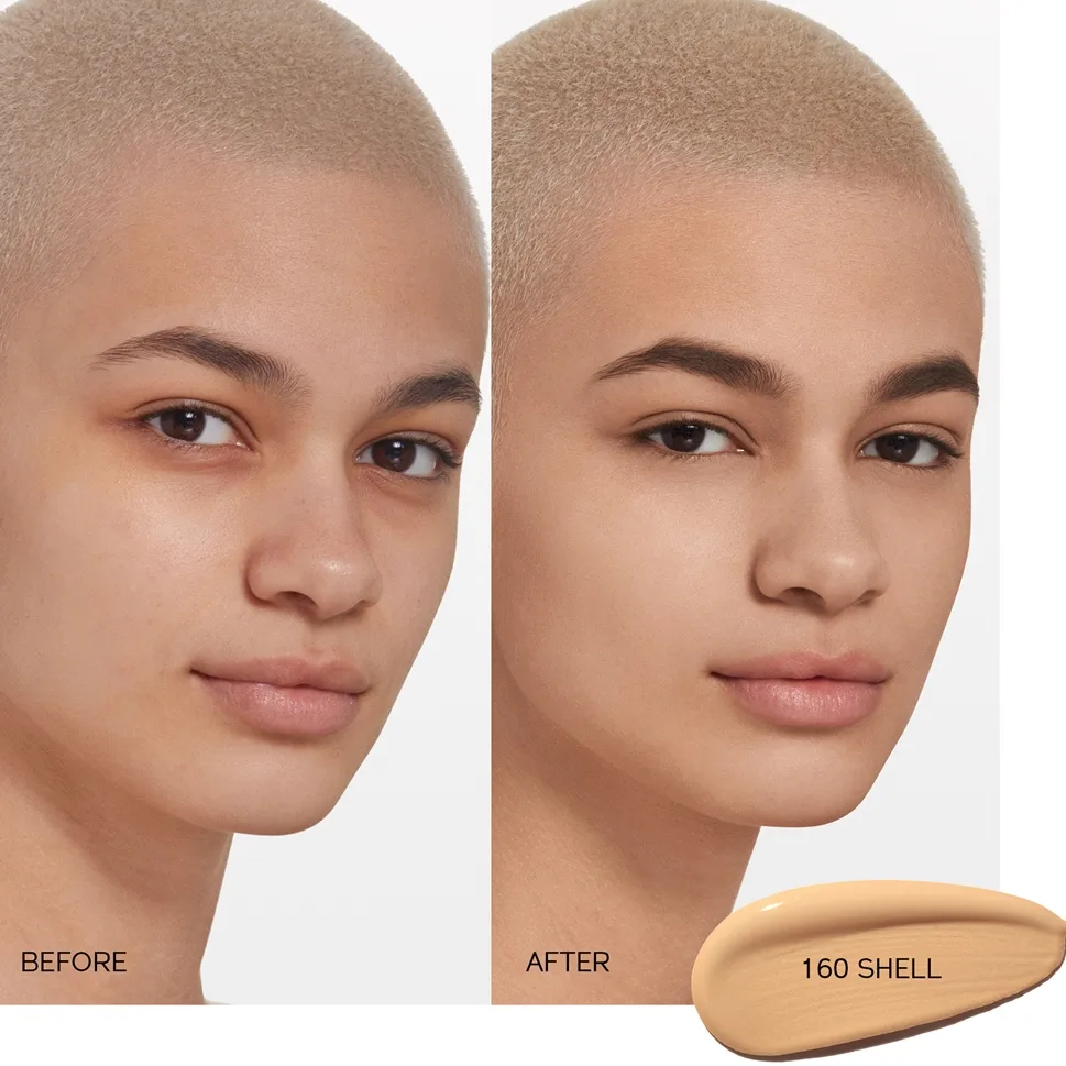 Shiseido Synchro Skin Self-Refreshing Foundation Langtidsholdbar foundation SPF 30 Skygge 210 Birch 30 ml