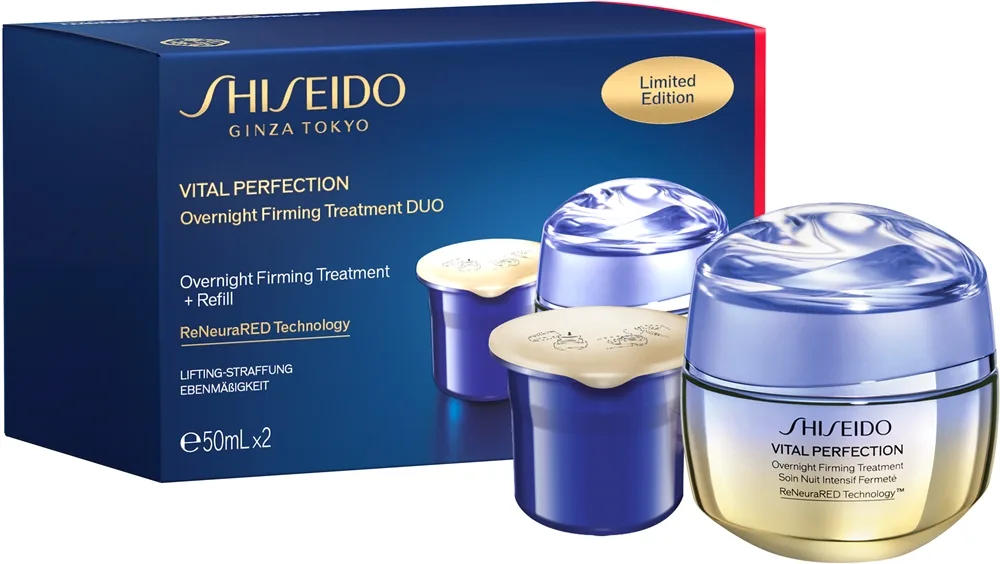 Shiseido Vital Perfection Overnight Firming Advanced Treatment Presentförpackning