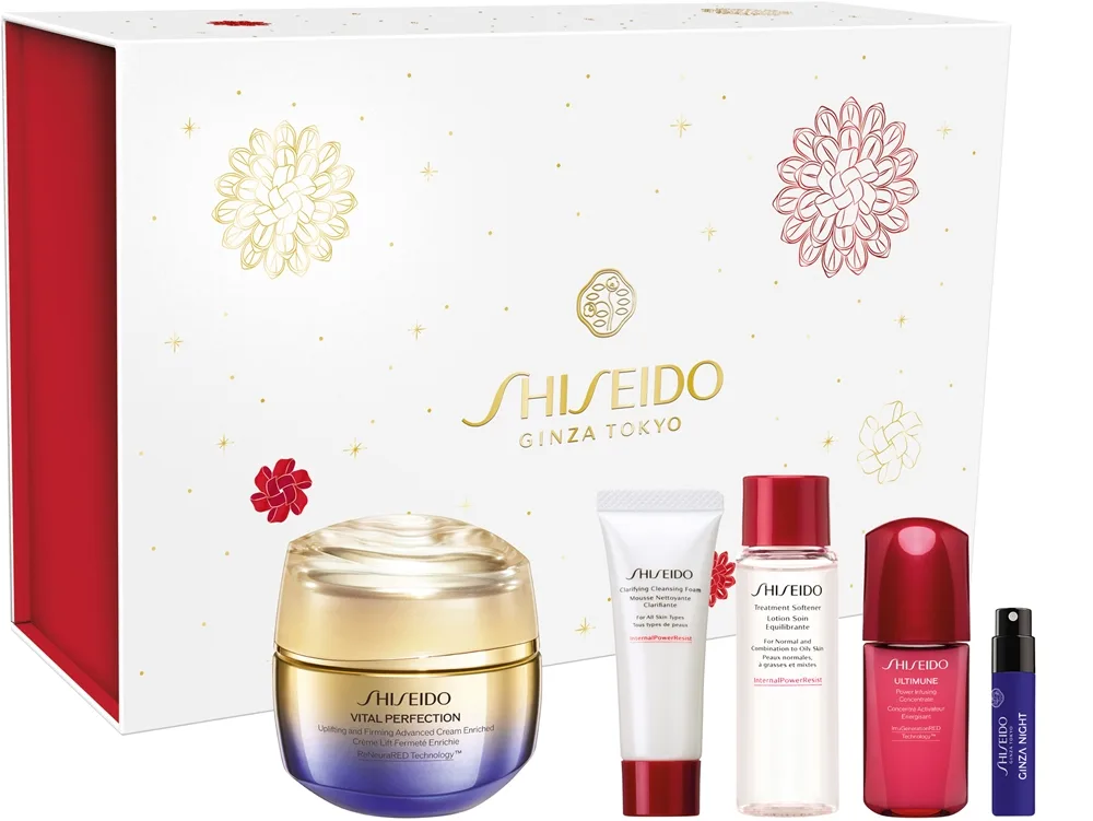 Shiseido Vital Perfection Uplifting & Firming Cream Enriched Presentförpackning