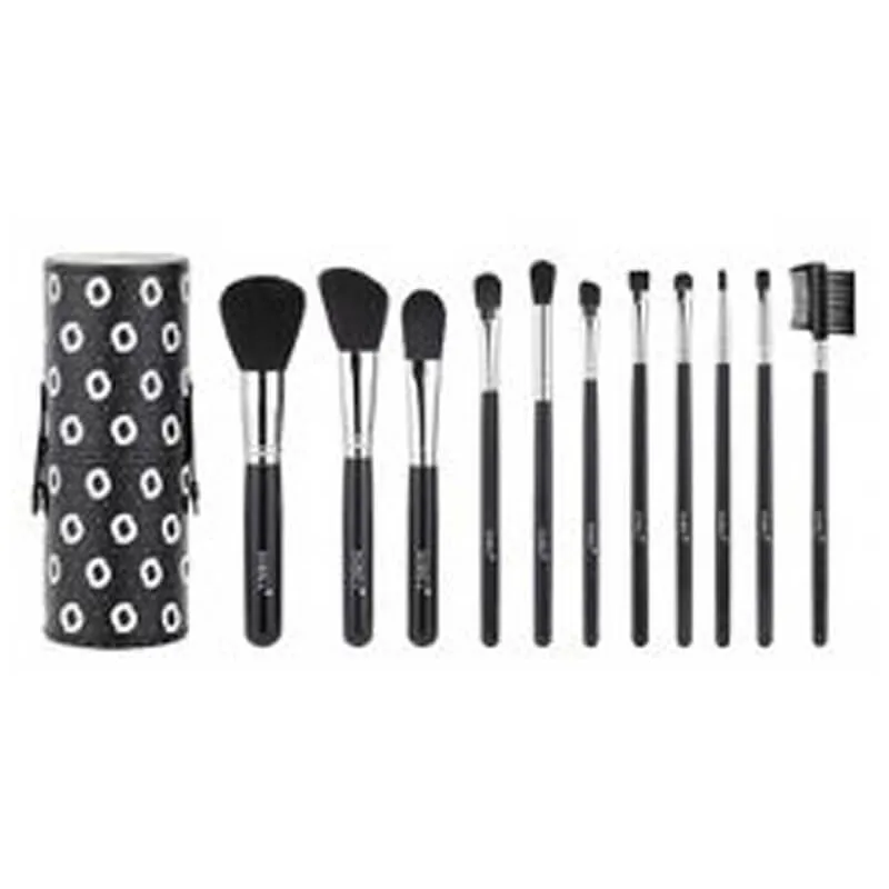 Sibel Black Swan Make-up Brushes Med Etui Ref. P003067