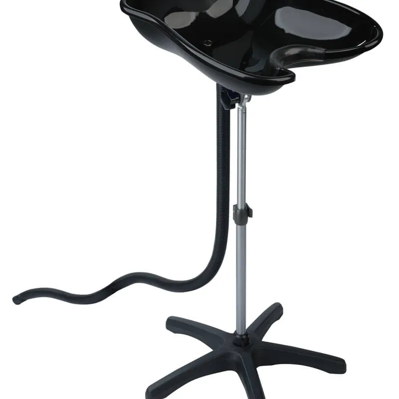 Sibel Compact Vaskeskjold På Fod- Black Ref. P000880
