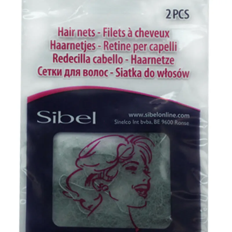 Sibel Hair Nets Grey Ref. P001903 2 stk.
