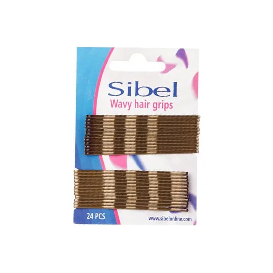 Sibel Hårnåle Brun 24 stk.