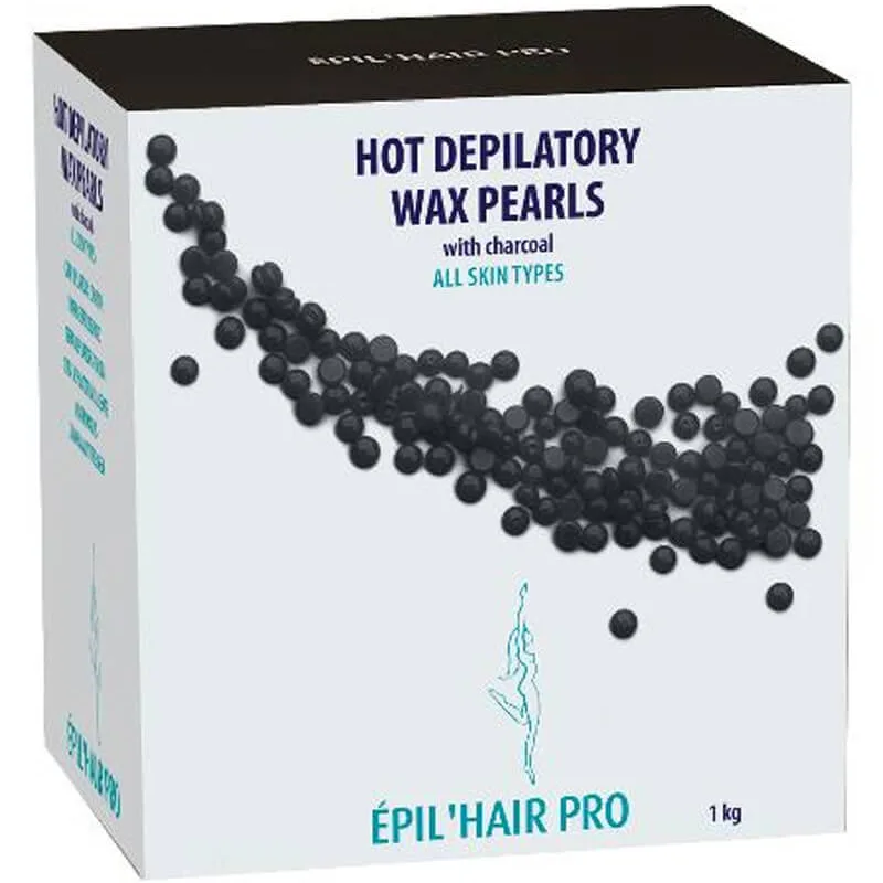 Sibel Hot Beeswax Pearls Charcoal All Skin Types Ref. P000301 1000 g