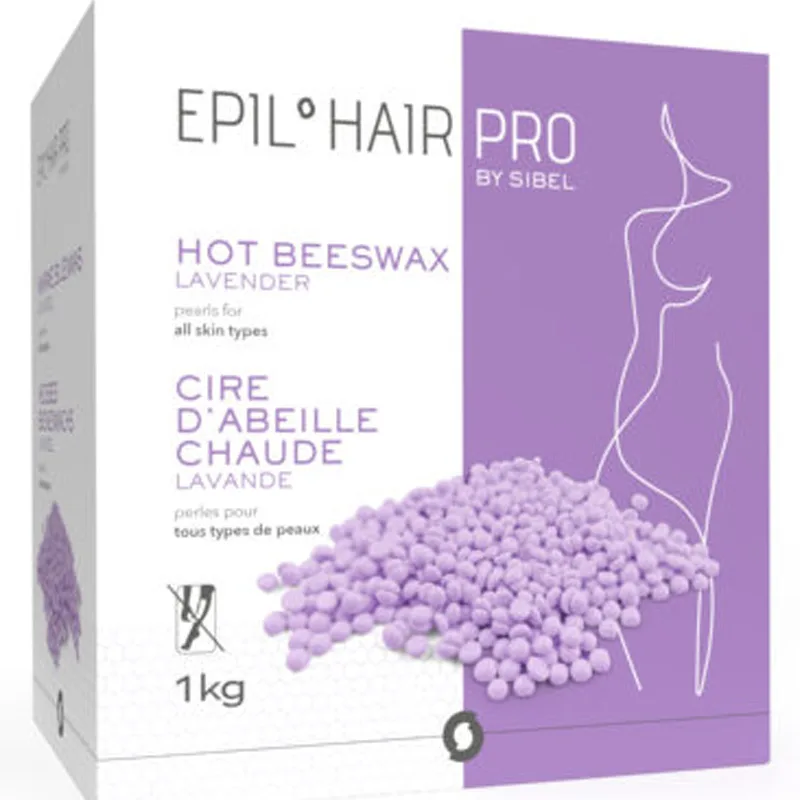 Sibel Hot Beeswax Pearls Lavender - Art P003910 1000 g