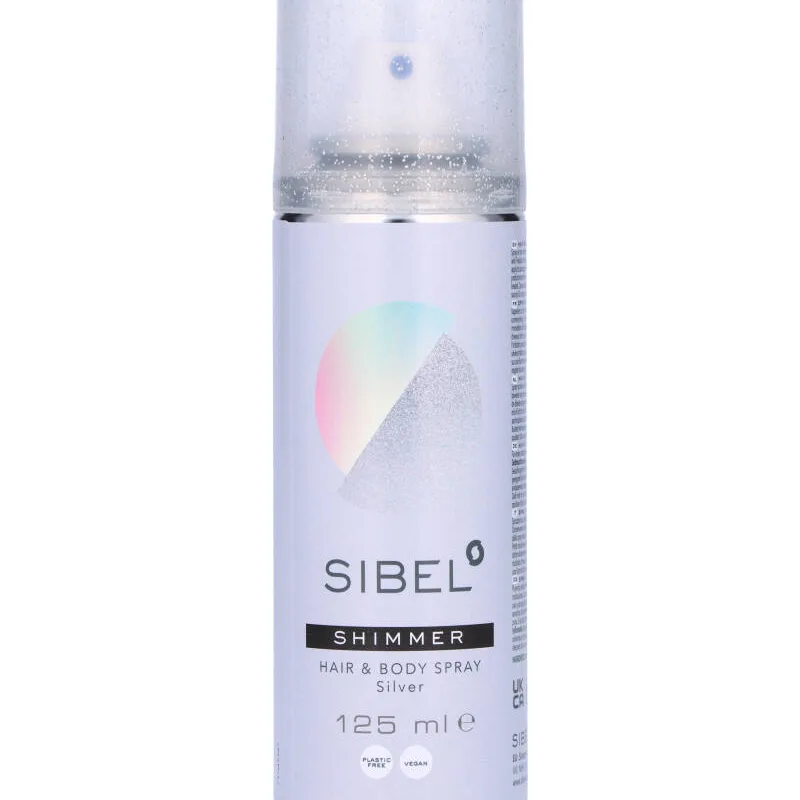 Sibel Shimmer Hair & Body Spray Silver - Art P005263 125 ml