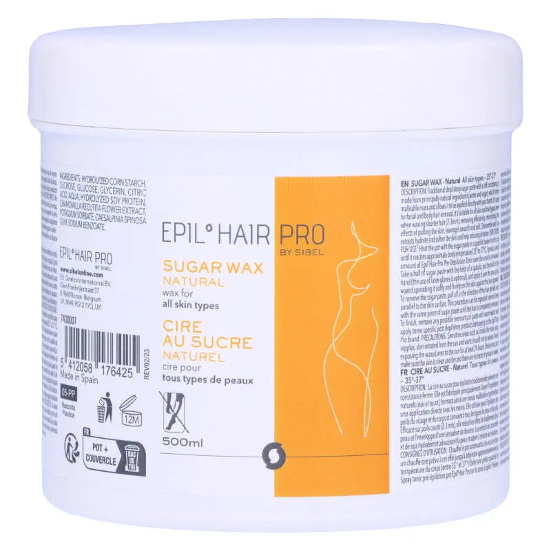 Sibel Sugar Wax All Skin Types - Art P000318 500 ml