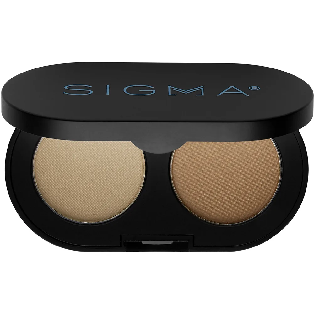 SIGMA Beauty Color + Shape Brow Powder Duo - Brown - 31.88 g