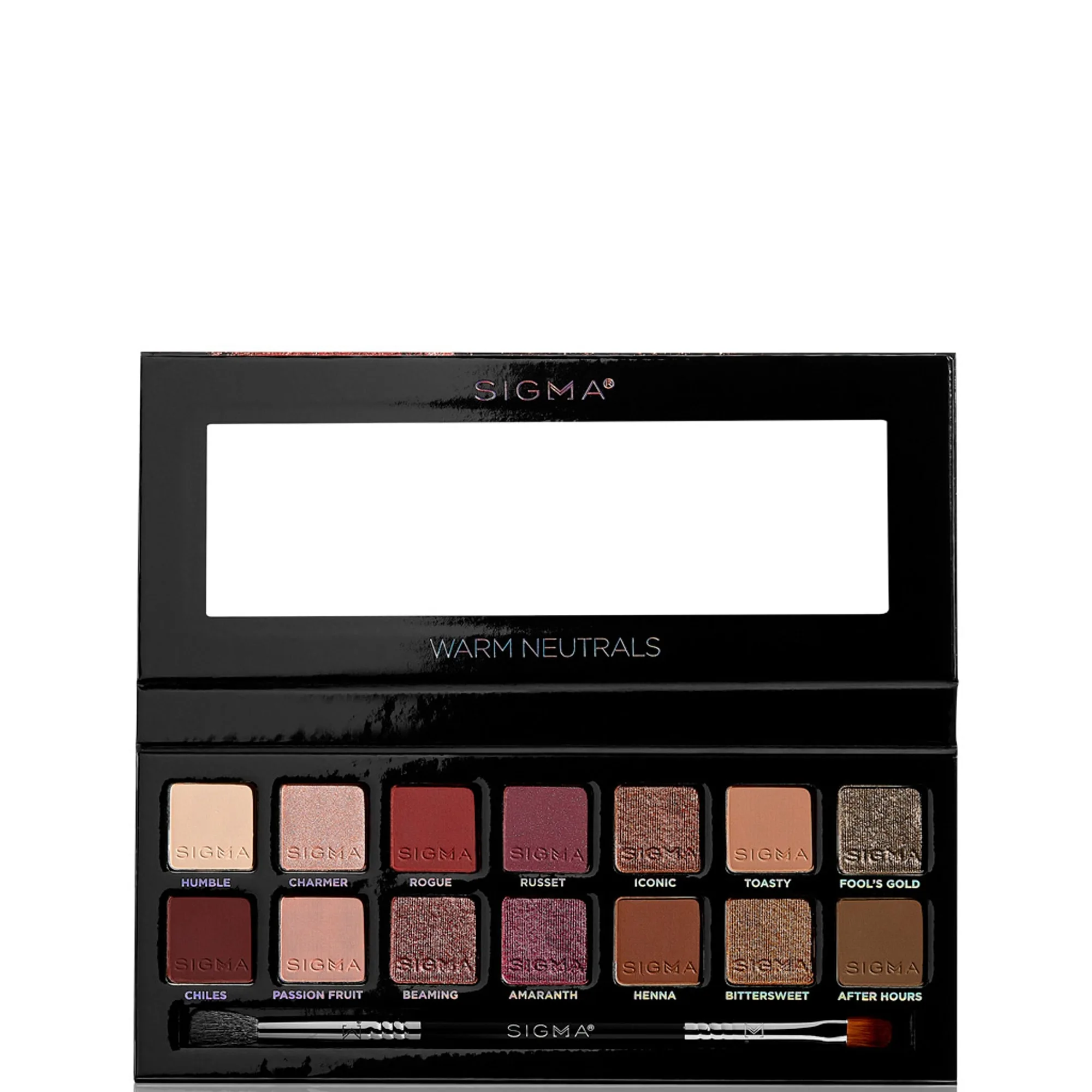 Sigma Beauty Warm Neutrals Eyeshadow Palette Palett för ögonskugga 25.5 g